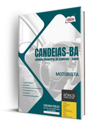 Apostila Câmara de Candeias - BA  - Motorista