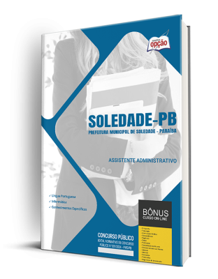 Apostila Prefeitura de Soledade - PB  - Assistente Administrativo