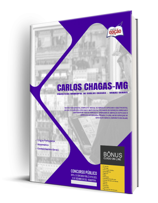 Apostila Prefeitura de Carlos Chagas - MG  - Ensino Fundamental Completo