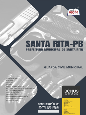 Apostila Prefeitura de Santa Rita - PB em PDF - Guarda Civil Municipal 