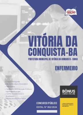 Apostila Prefeitura de Vitória da Conquista - BA em PDF - Enfermeiro 
