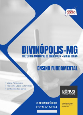 Apostila Prefeitura de Divinópolis - MG em PDF - Ensino Fundamental 
