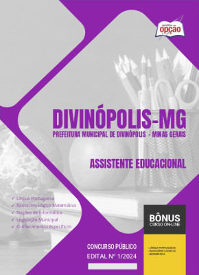Apostila Prefeitura de Divinópolis - MG em PDF - Assistente Educacional 