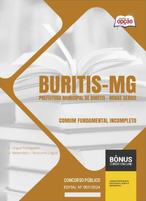 Apostila Prefeitura de Buritis - MG em PDF - Comum Fundamental Incompleto 
