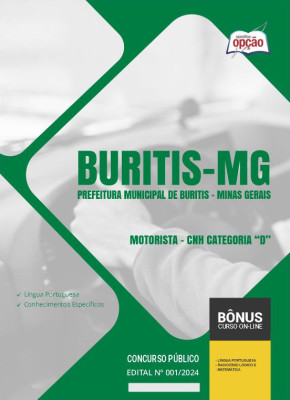 Apostila Prefeitura de Buritis - MG em PDF - Motorista - CNH Categoria D 