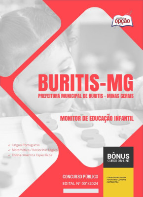 Apostila Prefeitura de Buritis - MG em PDF - Monitor de Educação Infantil 