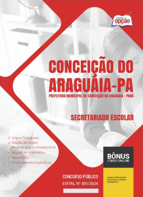 Apostila Prefeitura de Conceição do Araguaia - PA em PDF - Secretariado Escolar 