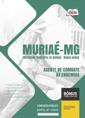 Apostila Prefeitura de Muriaé - MG em PDF - Agente de Combate às Endemias 