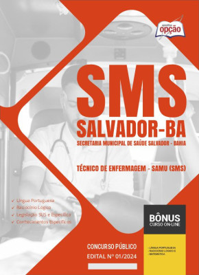 Apostila SMS Salvador em PDF - Técnico de Enfermagem - SAMU (SMS) 