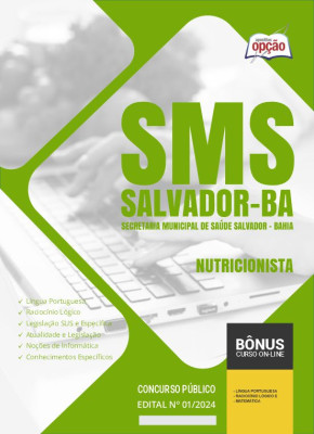 Apostila SMS Salvador em PDF - Nutricionista 