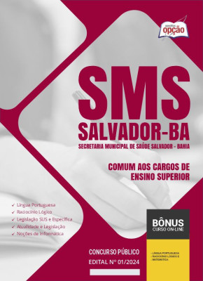 Apostila SMS Salvador em PDF - Comum aos Cargos de Ensino Superior 