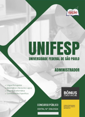 Apostila UNIFESP em PDF - Administrador 