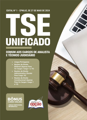Apostila TSE Unificado em PDF - Comum aos Cargos de Analista e Técnico Judiciário 