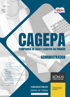 Apostila CAGEPA em PDF - Administrador 