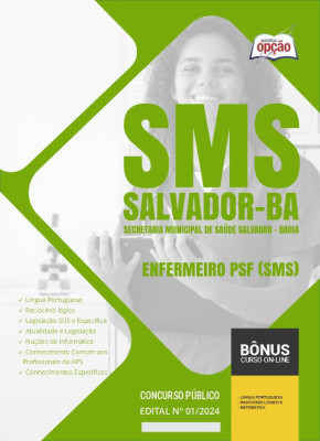 Apostila SMS Salvador em PDF - Enfermeiro PSF (SMS) 