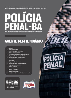 Apostila Polícia Penal - BA em PDF - Agente Penitenciário 