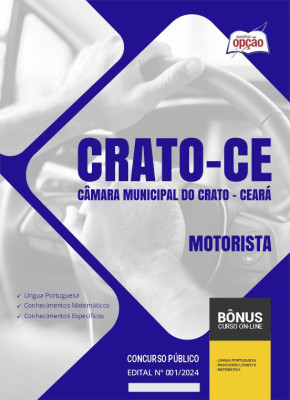 Apostila Câmara do Crato - CE em PDF - Motorista 