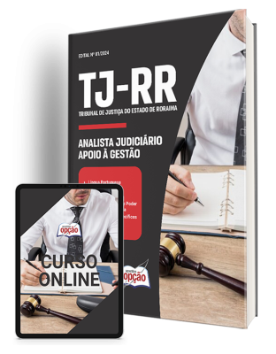Apostila TJ-RR 2024 - Analista Judiciário - Apoio à Gestão