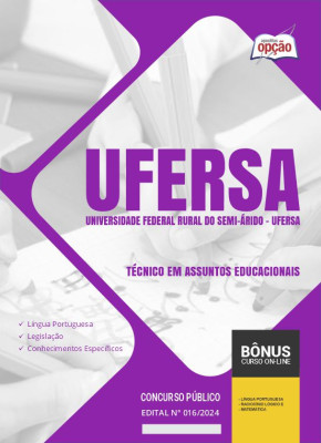 Apostila UFERSA-RN 2024 - Técnico em Assuntos Educacionais
