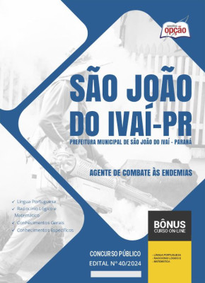 Apostila Prefeitura de São João do Ivaí - PR em PDF - Agente de Combate às Endemias 
