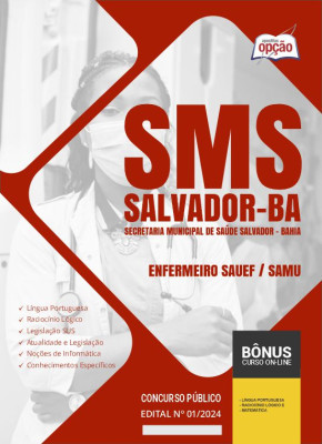 Apostila SMS Salvador  - Enfermeiro SAUEF/SAMU