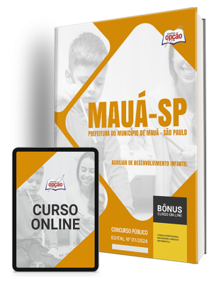 Apostila Prefeitura de Mauá - SP 2024 - Auxiliar de Desenvolvimento Infantil