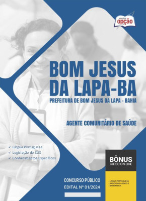 Apostila Prefeitura de Bom Jesus da Lapa - BA em PDF - Agente Comunitário de Saúde 