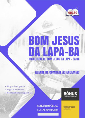 Apostila Prefeitura de Bom Jesus da Lapa - BA em PDF - Agente de Combate às Endemias 