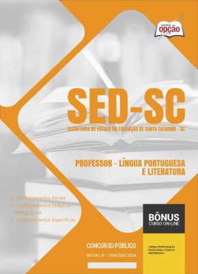 Apostila SED-SC em PDF - Professor - Língua Portuguesa E Literatura 