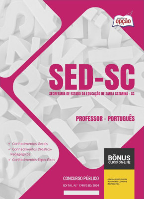 Apostila SED-SC em PDF - Professor - Português 