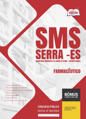 Apostila SMS Serra - ES em PDF - Farmacêutico 