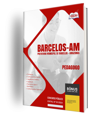 Apostila Prefeitura de Barcelos - AM  - Pedagogo