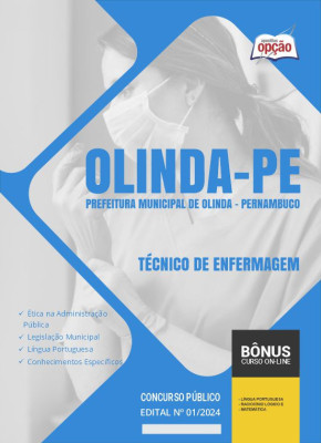 Apostila Prefeitura de Olinda - PE em PDF - Técnico de Enfermagem 