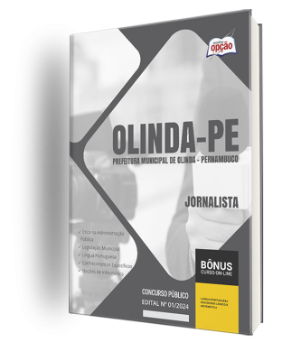 Apostila Prefeitura de Olinda - PE 2024 - Jornalista