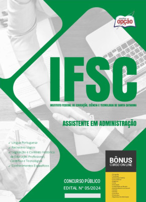 Apostila IFSC em PDF - Assistente em Administração 