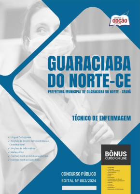 Apostila Prefeitura de Guaraciaba do Norte - CE em PDF - Técnico de Enfermagem 