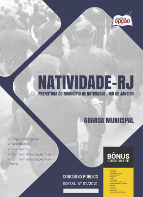 Apostila Prefeitura de Natividade - RJ em PDF - Guarda Municipal 