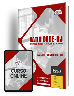 Apostila Prefeitura de Natividade - RJ  - Assistente Administrativo
