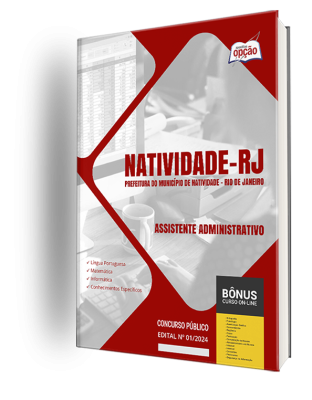 Apostila Prefeitura de Natividade - RJ  - Assistente Administrativo