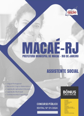 Apostila Prefeitura de Macaé - RJ  - Assistente Social