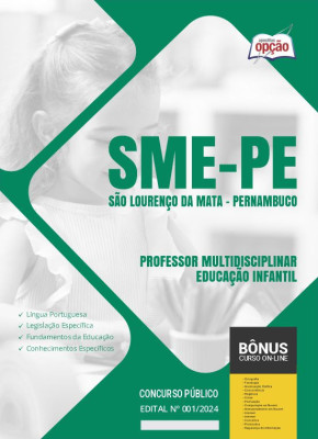Apostila SME São Lourenço da Mata - PE em PDF - Professor Multidisciplinar - Educação infantil 