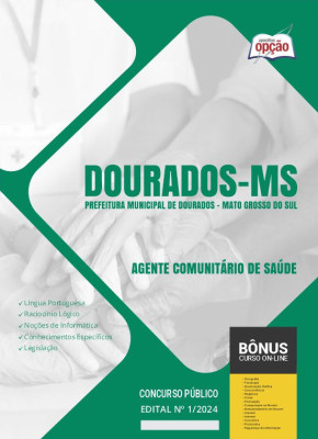 Apostila Prefeitura de Dourados - MS em PDF - Agente Comunitário de Saúde 