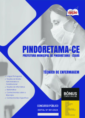 Apostila Prefeitura de Pindoretama - CE em PDF - Técnico de Enfermagem 
