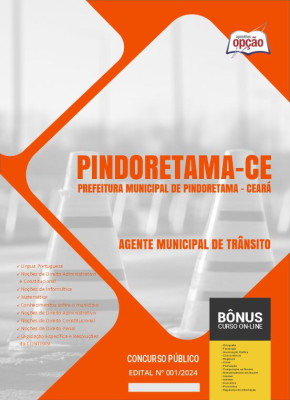 Apostila Prefeitura de Pindoretama - CE em PDF - Agente Municipal de Trânsito 