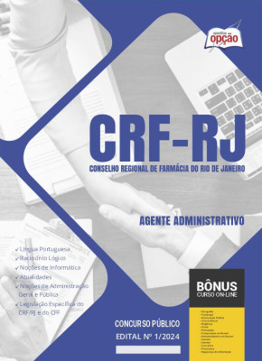 Apostila CRF-RJ em PDF - Agente Administrativo 