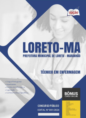 Apostila Prefeitura de Loreto - MA em PDF - Técnico em Enfermagem 