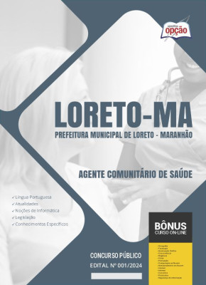 Apostila Prefeitura de Loreto - MA em PDF - Agente Comunitário de Saúde 