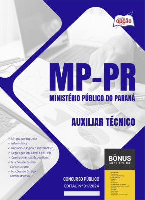 Apostila MP-PR em PDF - Auxiliar Técnico 