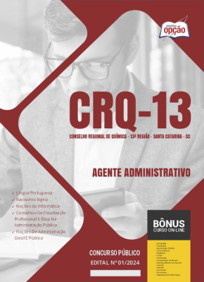 Apostila CRQ-13 em PDF - Agente Administrativo 