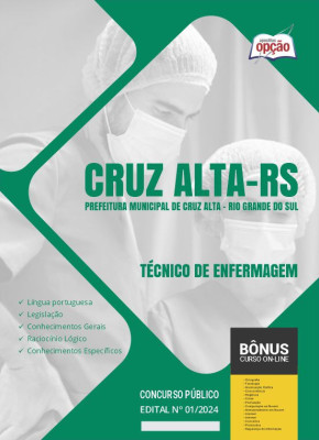 Apostila Prefeitura de Cruz Alta - RS em PDF - Técnico de Enfermagem 
